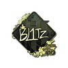 Sticker | bLitz (Gold) | Rio 2022