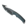 ★ StatTrak™ Gut Knife | Night (Battle-Scarred)